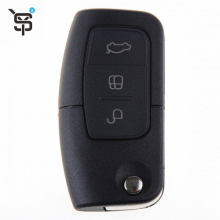 High quality black car key finder 4 button car remote key for Ford with 4D63 chip 433 MHZ YS100152